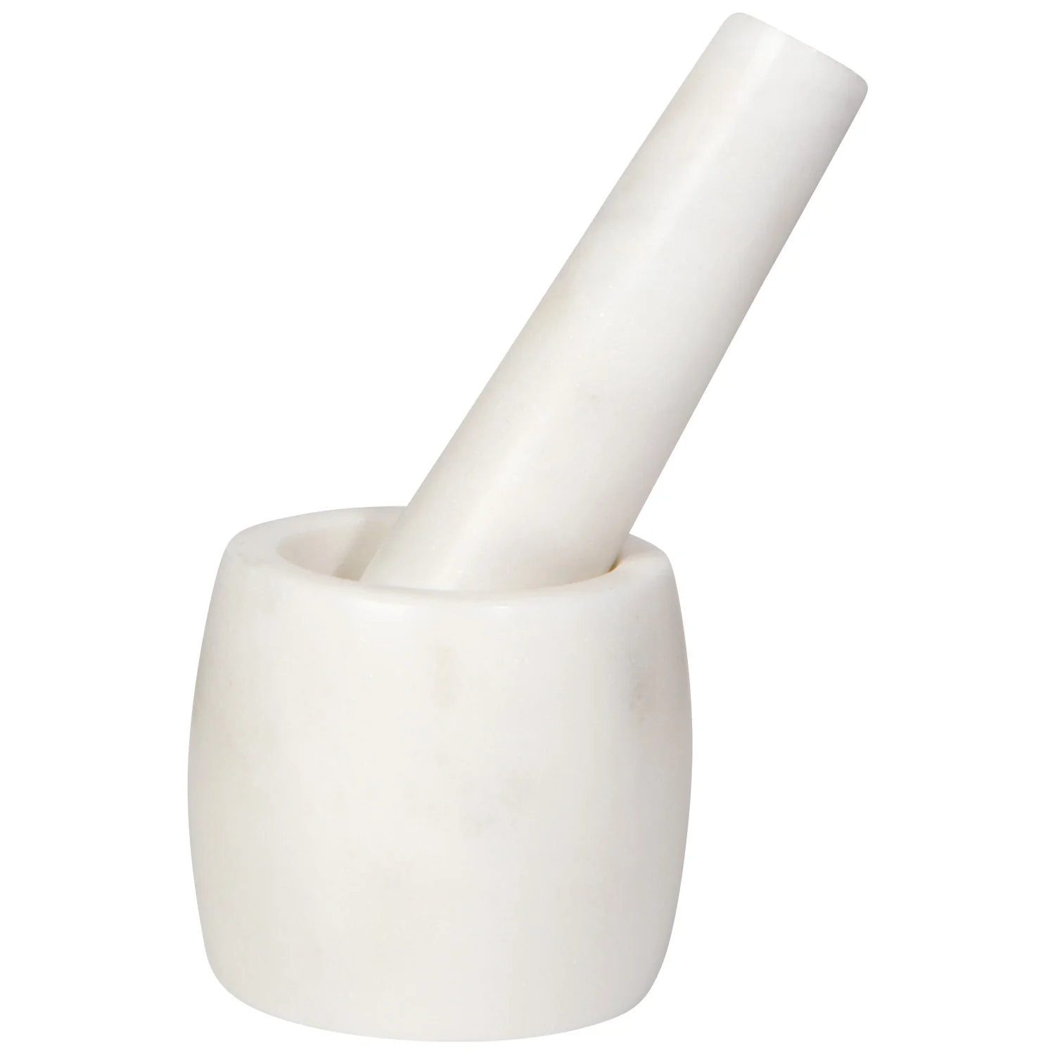 White Marble Mortar and Pestle Small