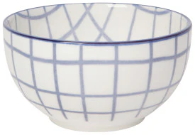 Wobbly Check Everyday Bowls Set/4 - Image 2