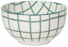 Wobbly Check Everyday Bowls Set/4 - Image 3