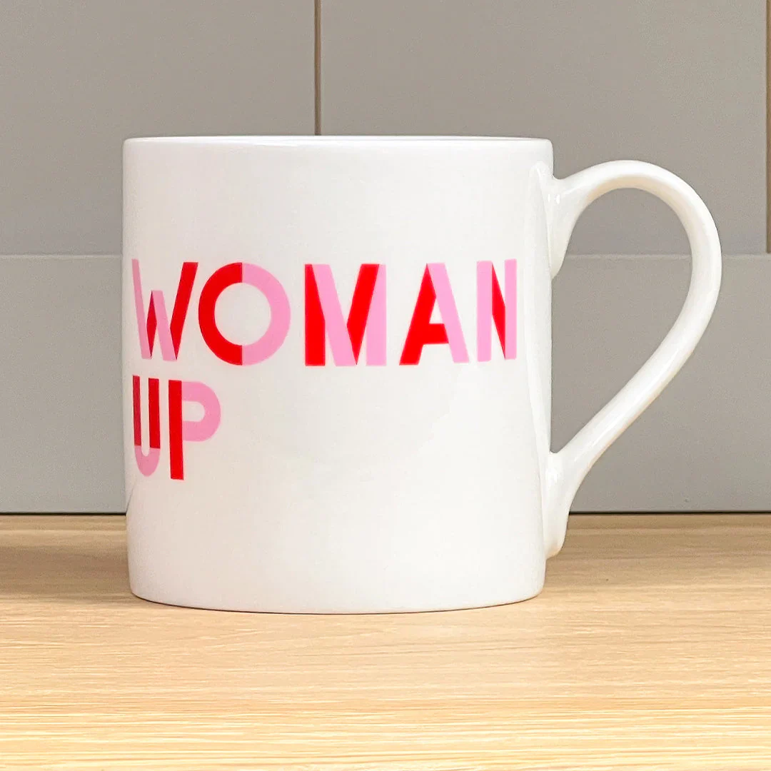 Woman Up Mug - 350ml - Image 3