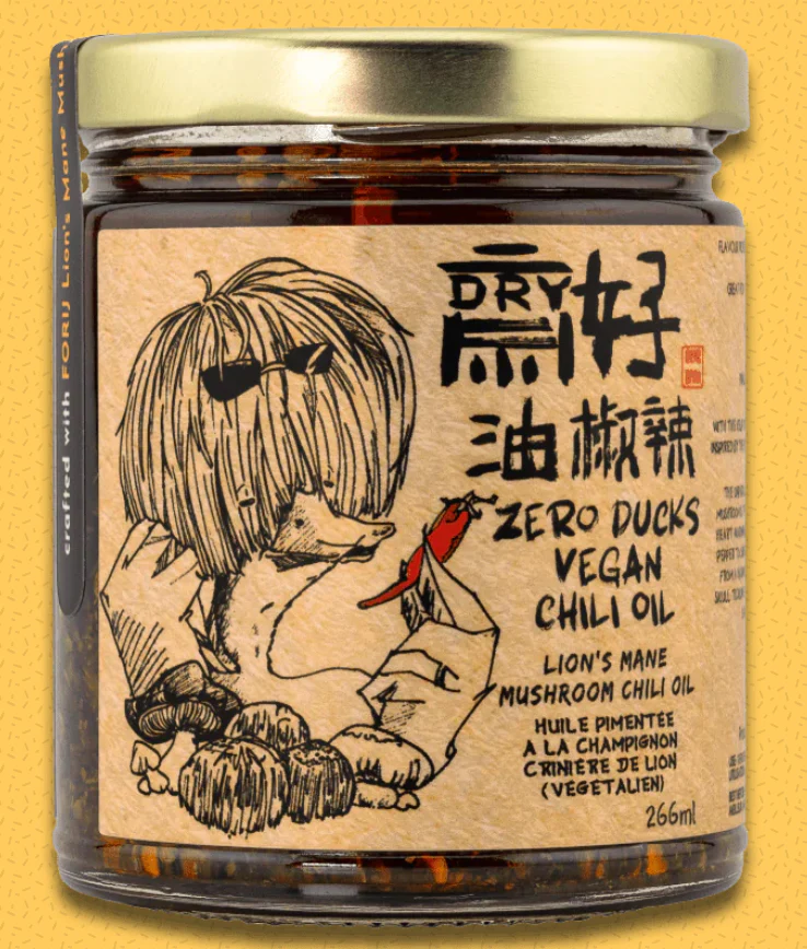 Holy Duck Zero Ducks Lion's Mane Chili Oil