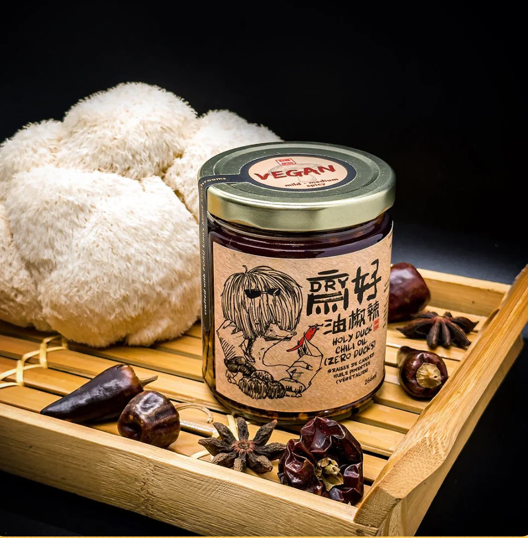 Holy Duck Zero Ducks Lion's Mane Chili Oil - Image 5